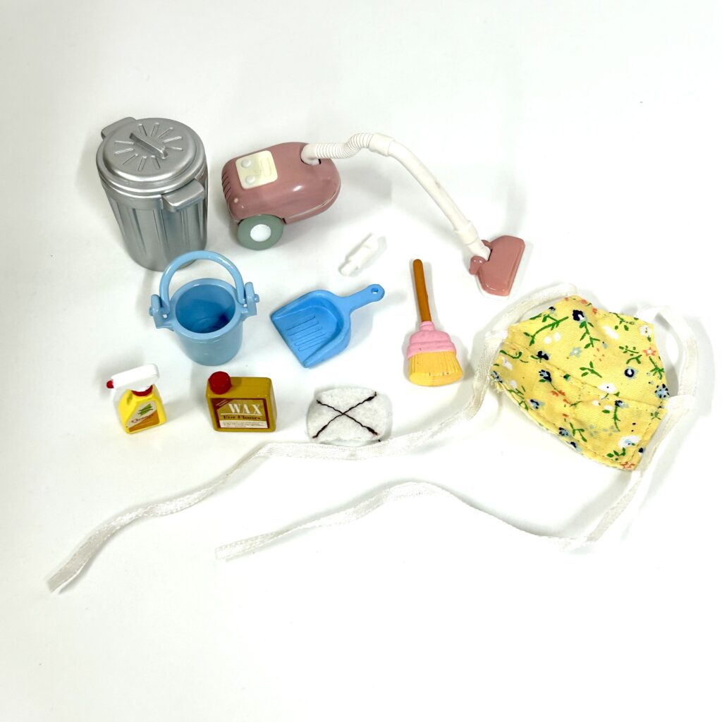 [used] Vacuum Cleaner Set KA-607 Sylvanian Families Calico Critters