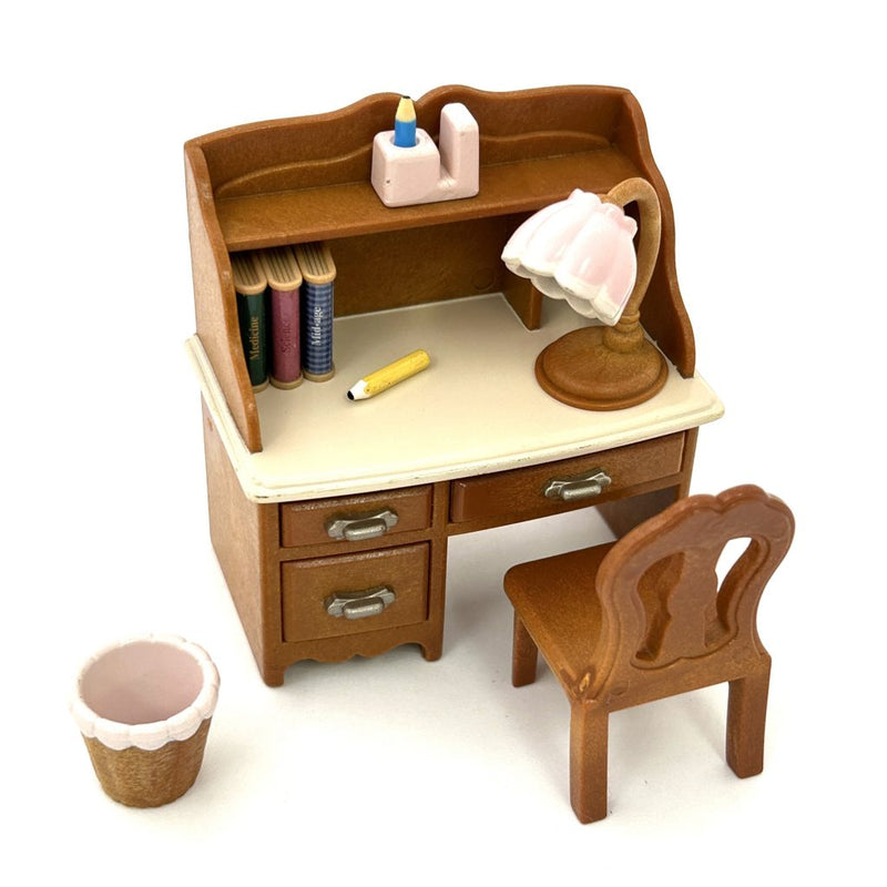 [Used] STUDY DESK ACCESSORY SET Epoch Japan Sylvanian Families