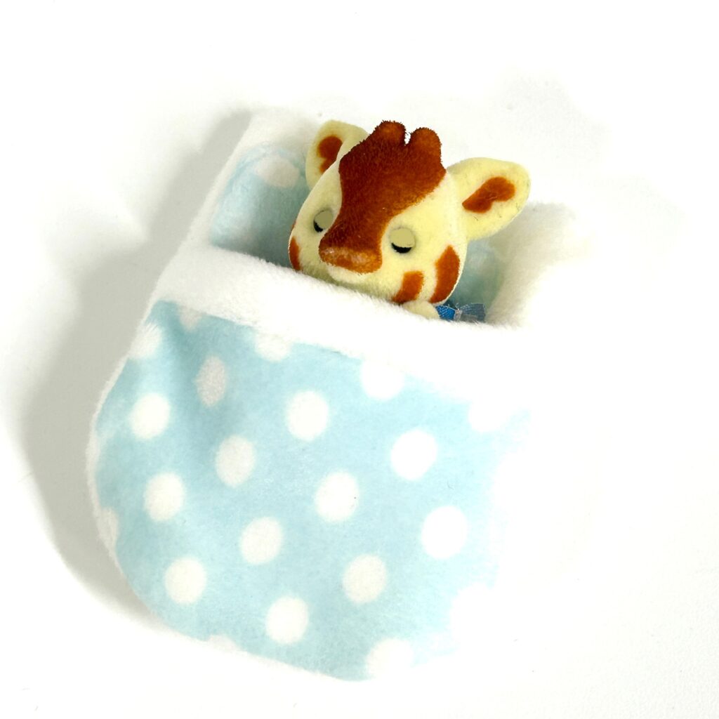 Miniature Futon Blue Seria