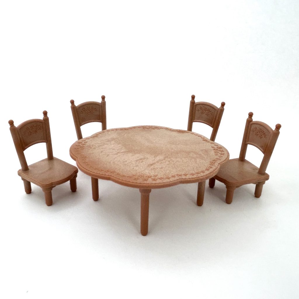 [Used] TABLE CHAIR SET Epoch Japan Sylvanian Families