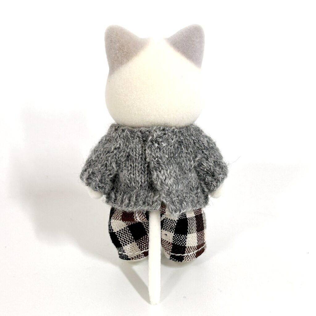 Cat Day Sweater Set Black Cat Handmade