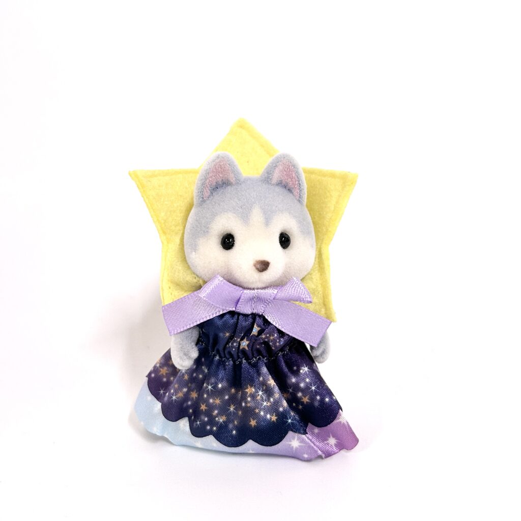 [used] Doki Doki Friends Milky Way Husky 2025 Sylvanian Families Calico Critters