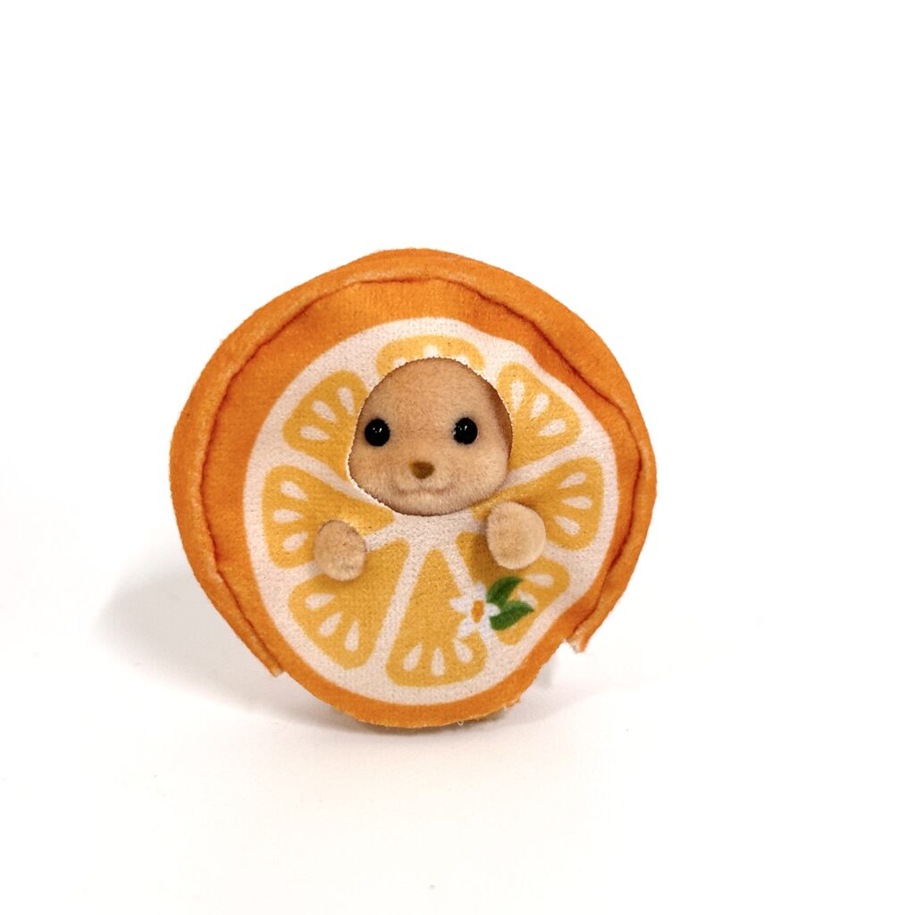 [used] Baby Fruit Party Series 2 Toy Poodle Baby 2023 Sylvanian Families Calico Critters
