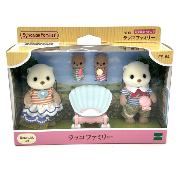 [Used] SEA OTTER FAMILY FS-54 Epoch Japan Sylvanian Families