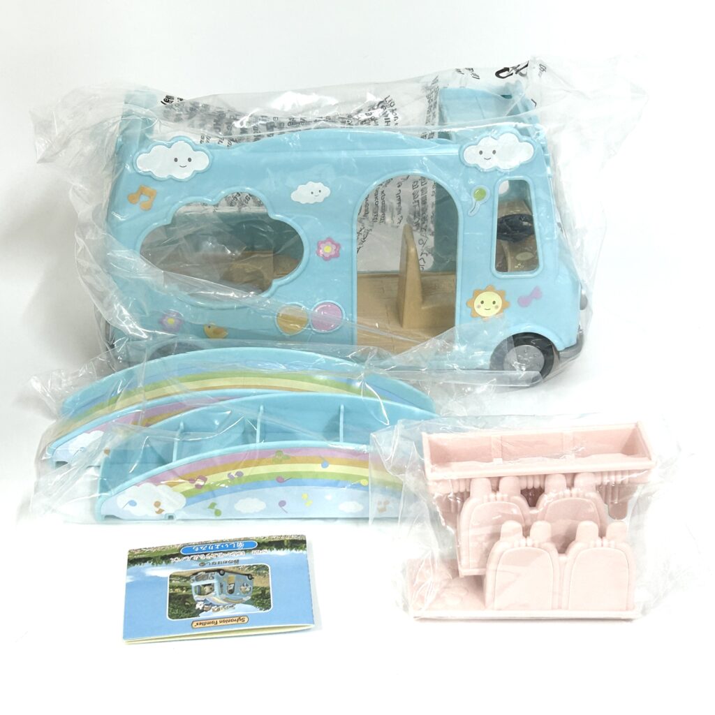 [used] Rainbow Nursery School Bus Sylvanian Families Calico Critters