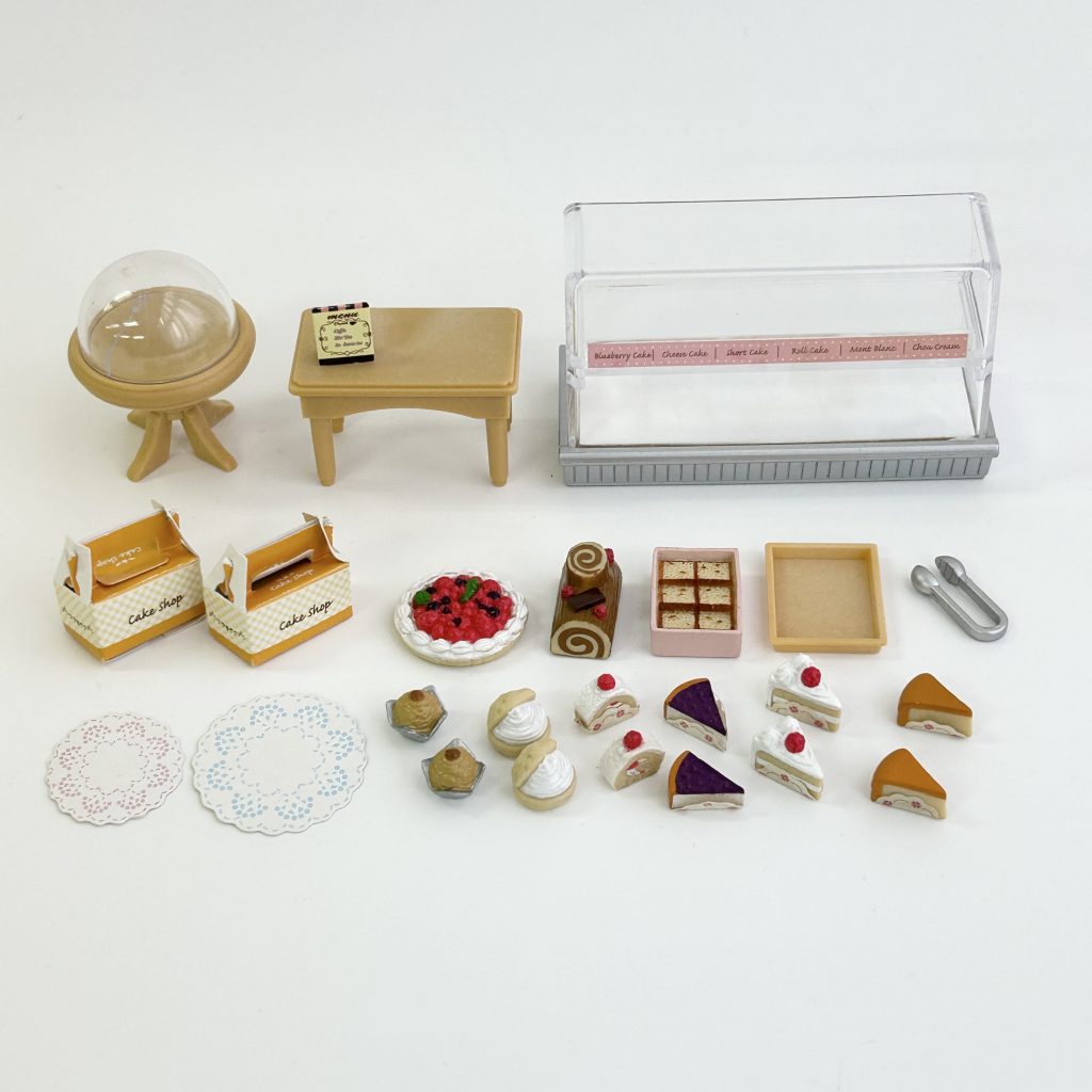 [used] Cake Set 2008 MI-57 Sylvanian Families Calico Critters