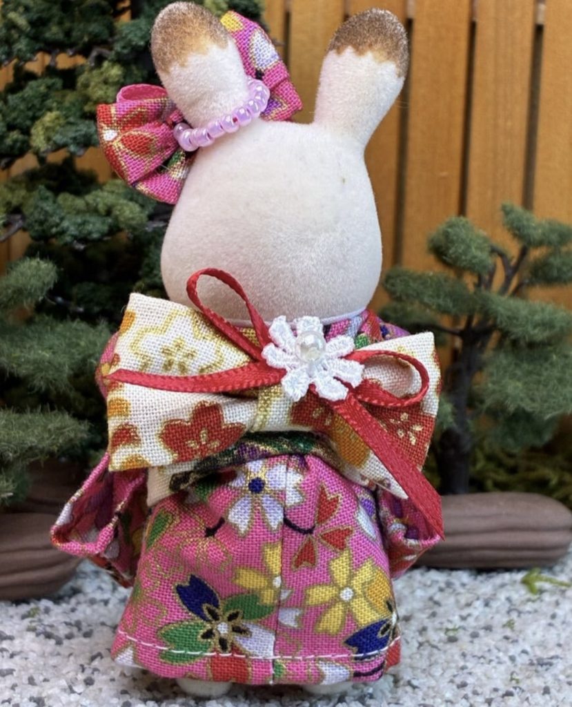 Handmade Pink Kimono for Big Sister Handmade