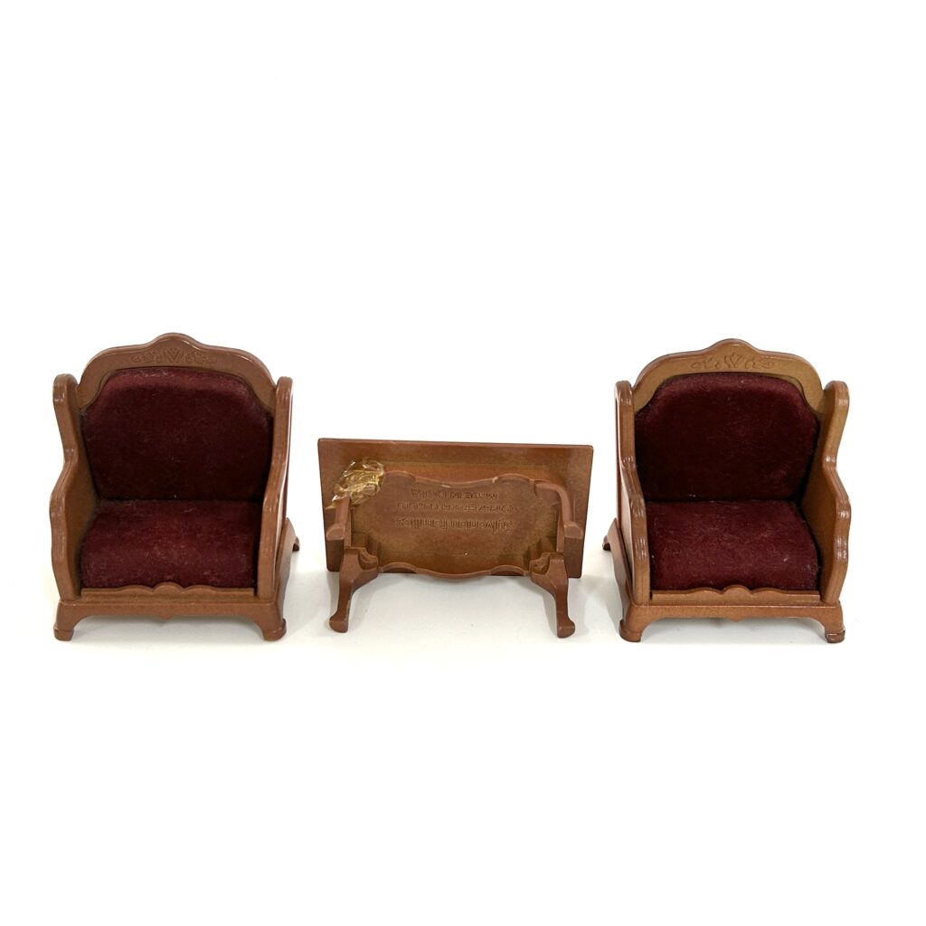 [used] Urban Life Reception Table and Chair A-04 Sylvanian Families Calico Critters