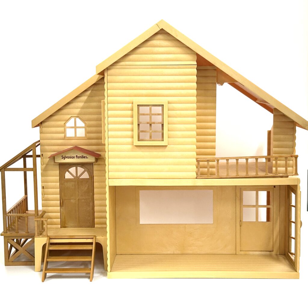 [used] Town House With Red Roof HA-21 Sylvanian Families Calico Critters