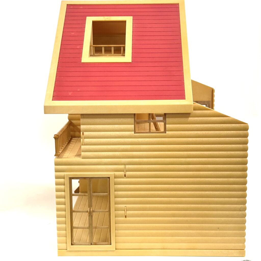 [used] Town House With Red Roof HA-21 Sylvanian Families Calico Critters