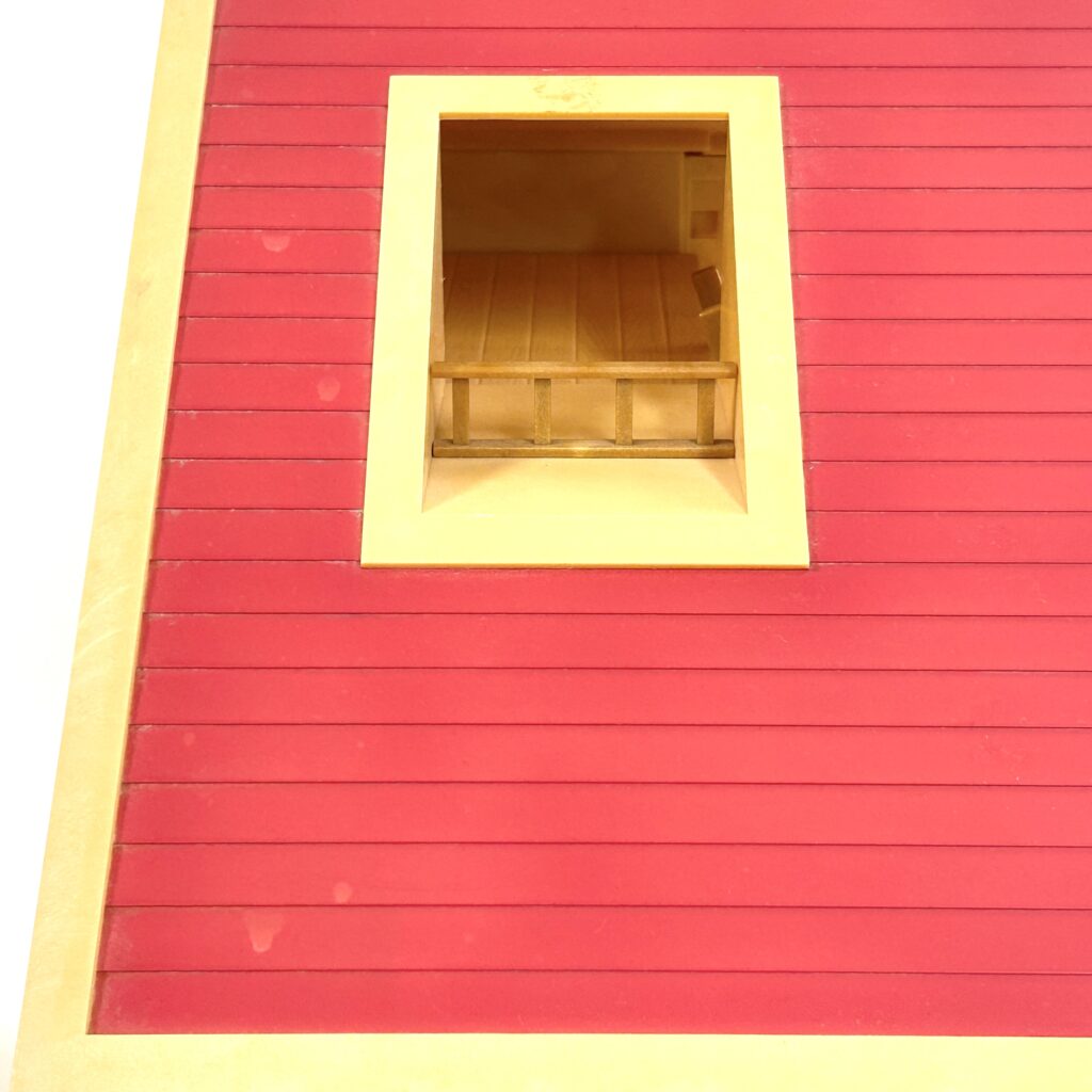 [used] Town House With Red Roof HA-21 Sylvanian Families Calico Critters