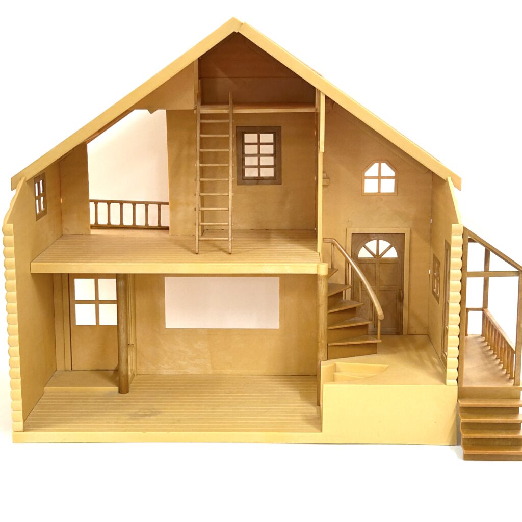 [used] Town House With Red Roof HA-21 Sylvanian Families Calico Critters