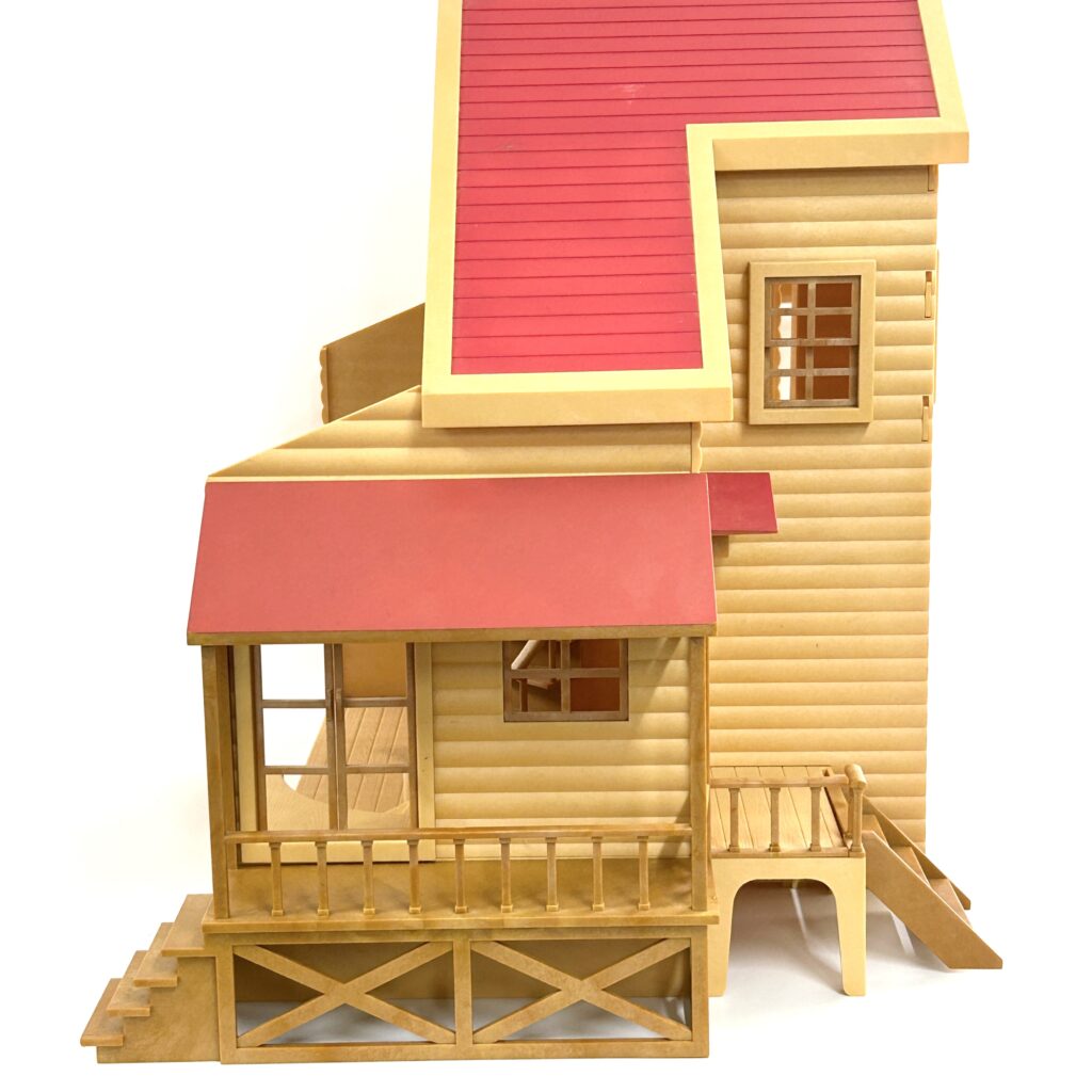 [used] Town House With Red Roof HA-21 Sylvanian Families Calico Critters