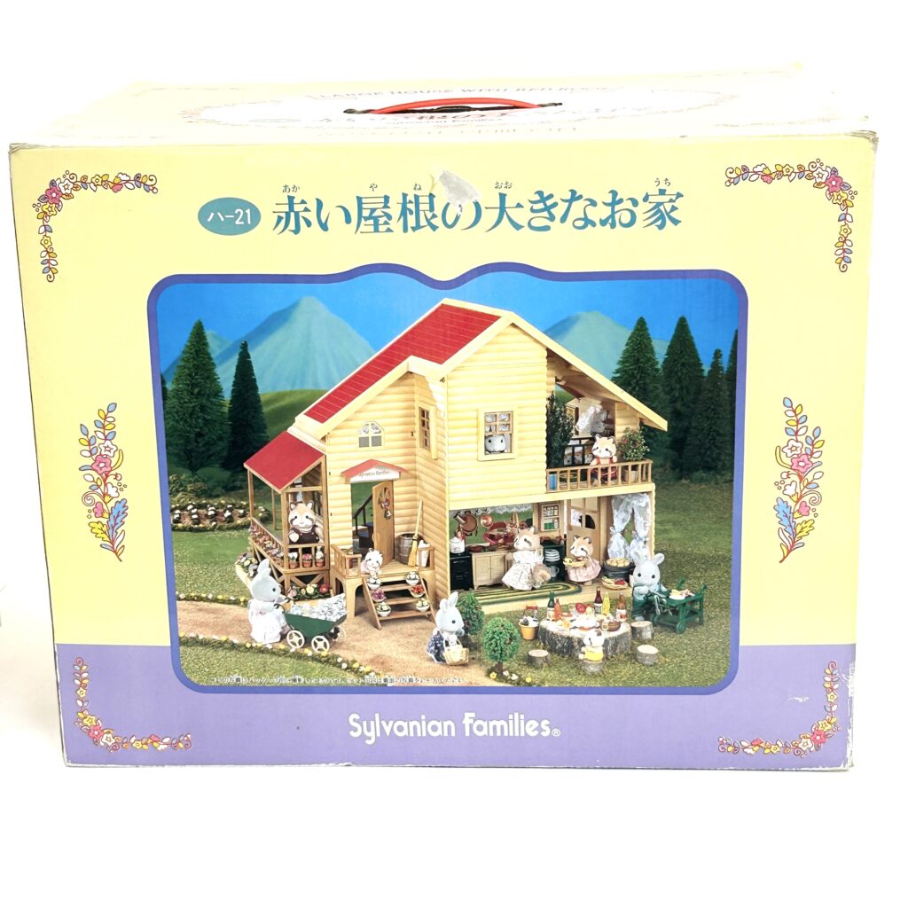 [used] Town House With Red Roof HA-21 Sylvanian Families Calico Critters