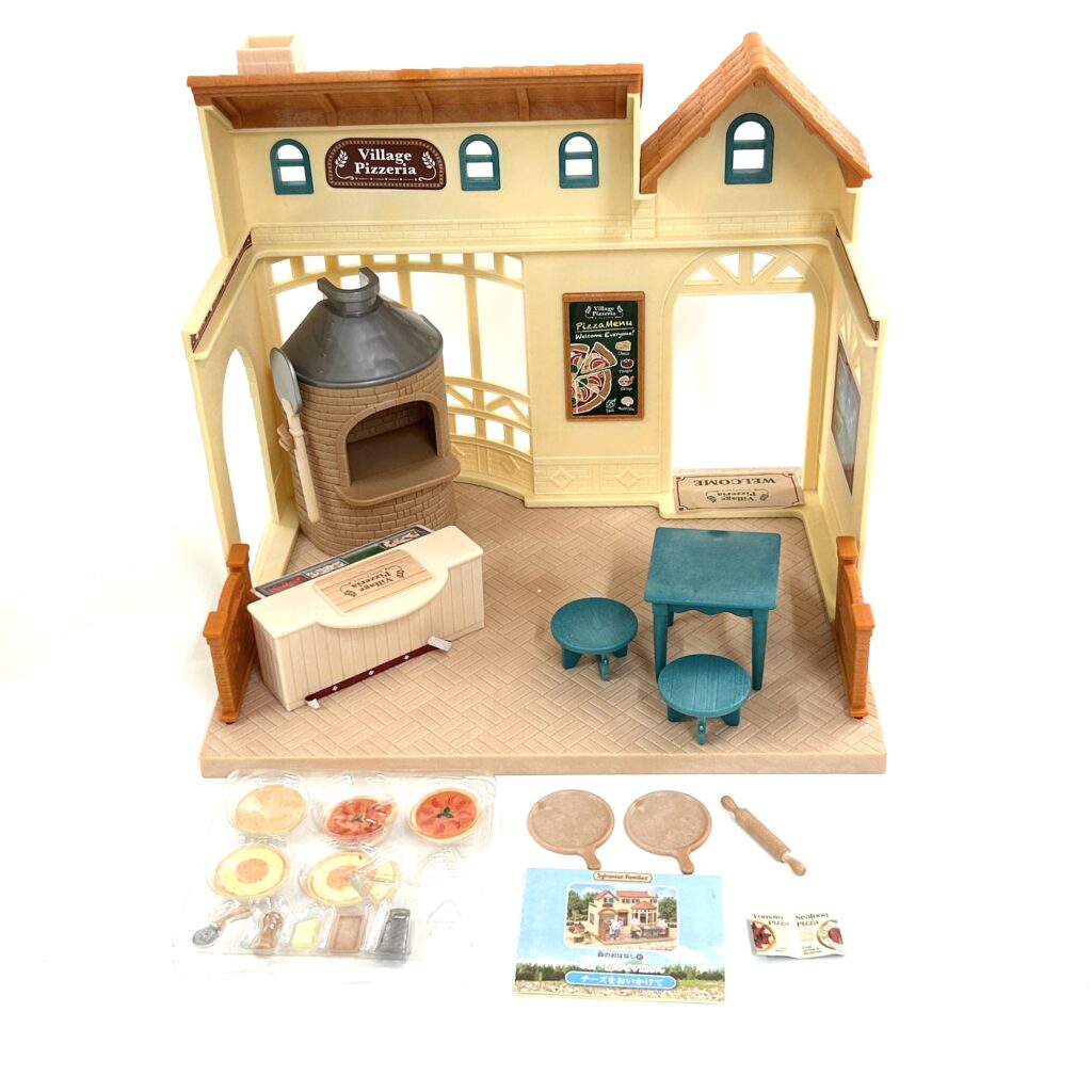 [used] Village Pizzeria 2018 MI-87 Sylvanian Families Calico Critters