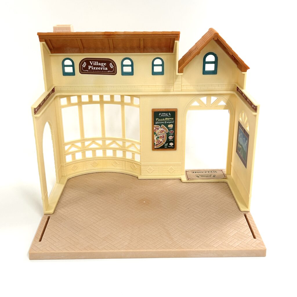 [used] Village Pizzeria 2018 MI-87 Sylvanian Families Calico Critters