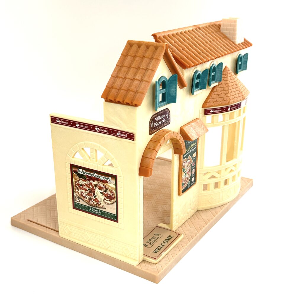 [used] Village Pizzeria 2018 MI-87 Sylvanian Families Calico Critters
