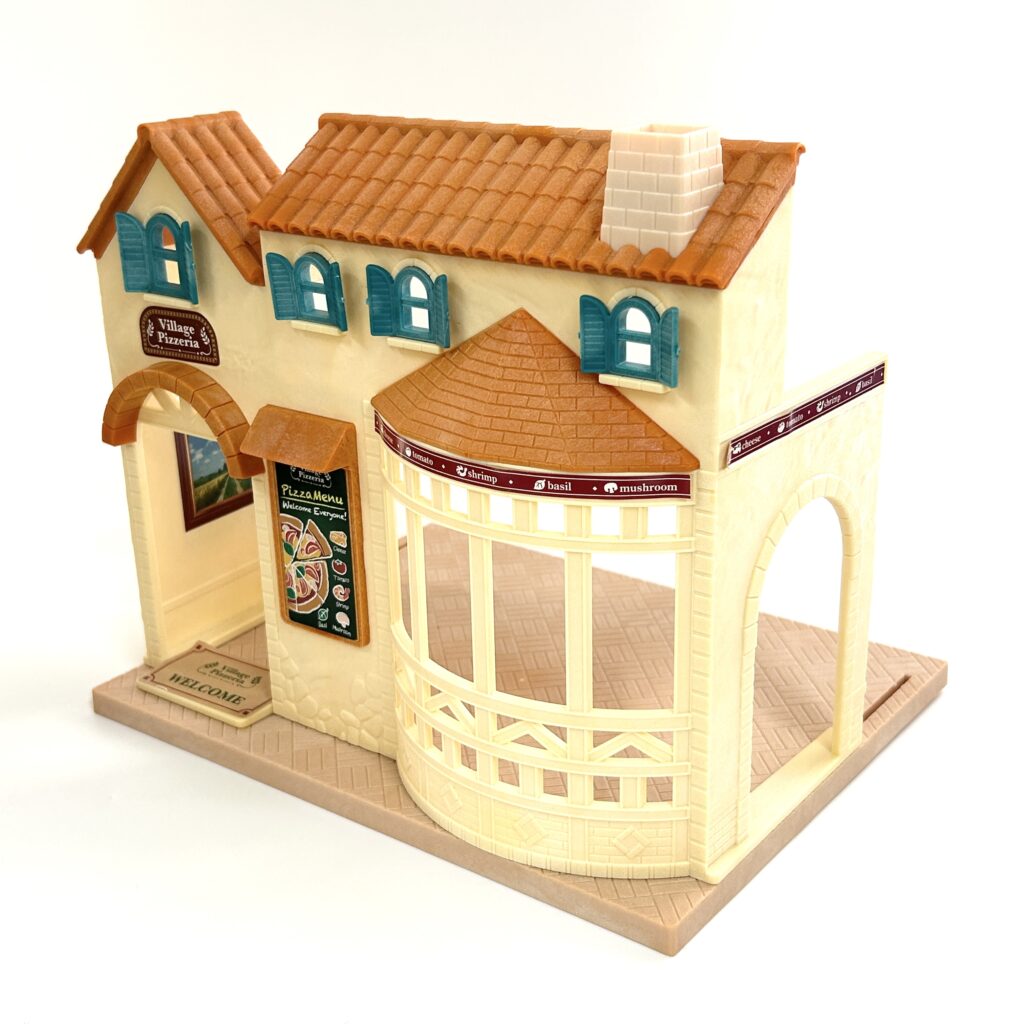 [used] Village Pizzeria 2018 MI-87 Sylvanian Families Calico Critters