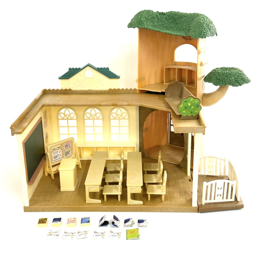 [used] Country School 2014 S-55 Sylvanian Families Calico Critters