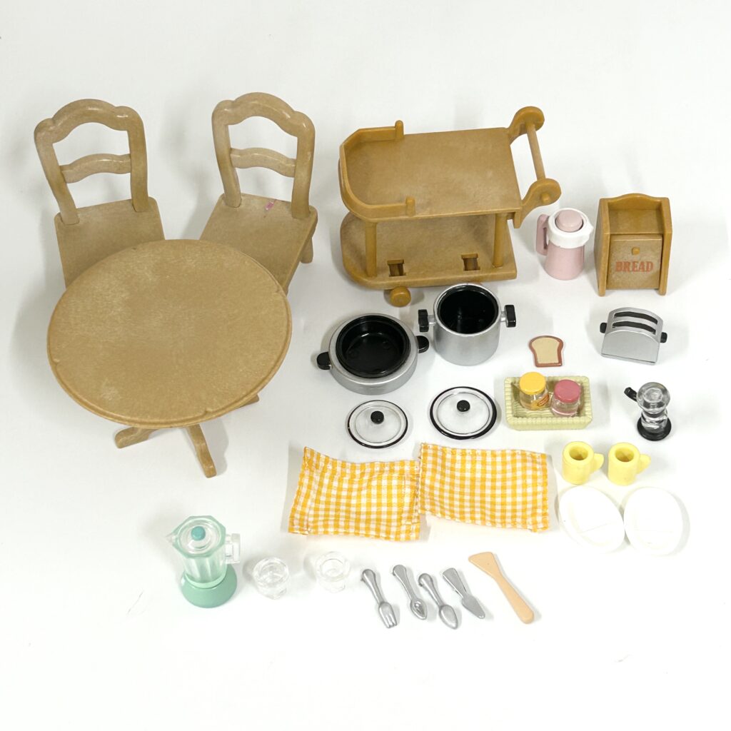 [used] Big House with Lights - Gift Set 10-LT Sylvanian Families Calico Critters
