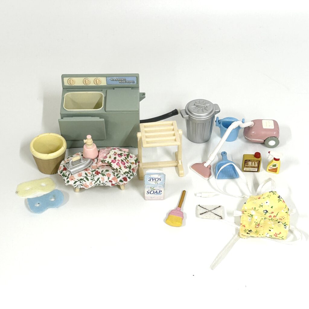 [used] Big House with Lights - Gift Set 10-LT Sylvanian Families Calico Critters
