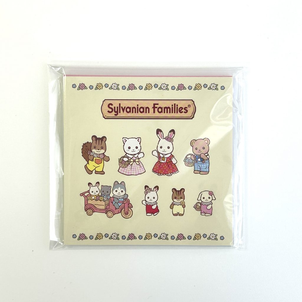 Memo Pad 40th Anniversary 2025 Sylvanian Families Calico Critters