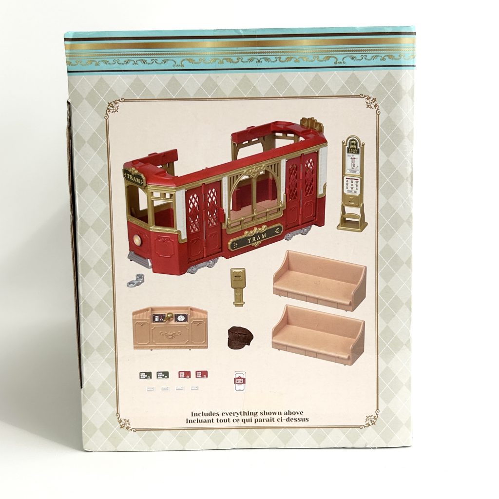 Tram d'accompagnement de la série Town CC3015 Familles Sylvanian Calico Critters
