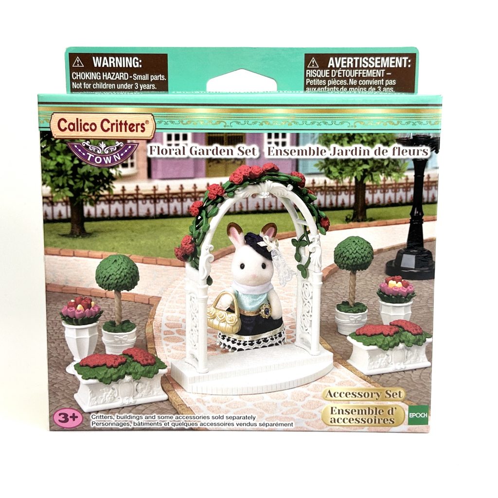 Town Series Ensemble Jardin Floral CC3044 Familles Sylvanian Calico Critters