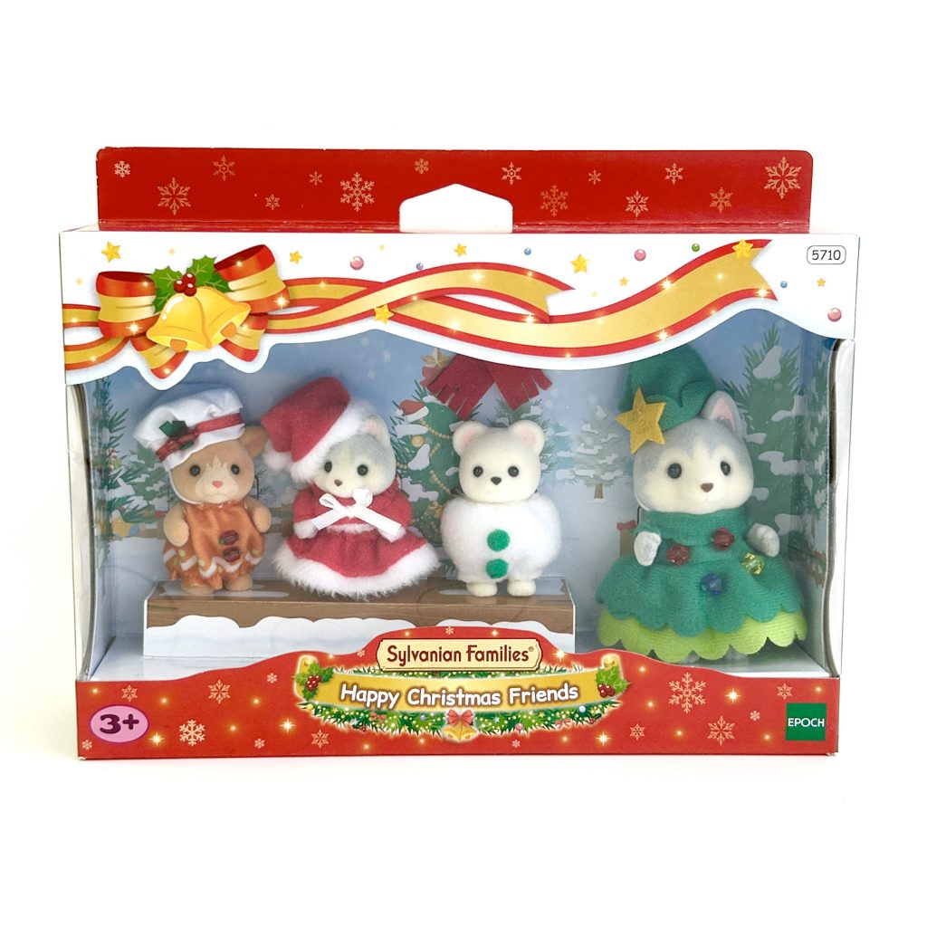 Happy Christmas Friends Set 5710 Sylvanian Families Calico Critters