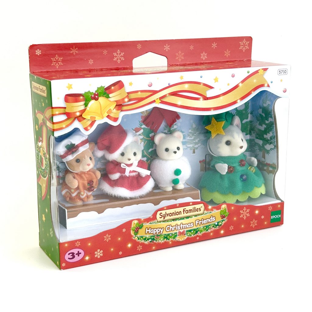 Happy Christmas Friends Set 5710 Sylvanian Families Calico Critters