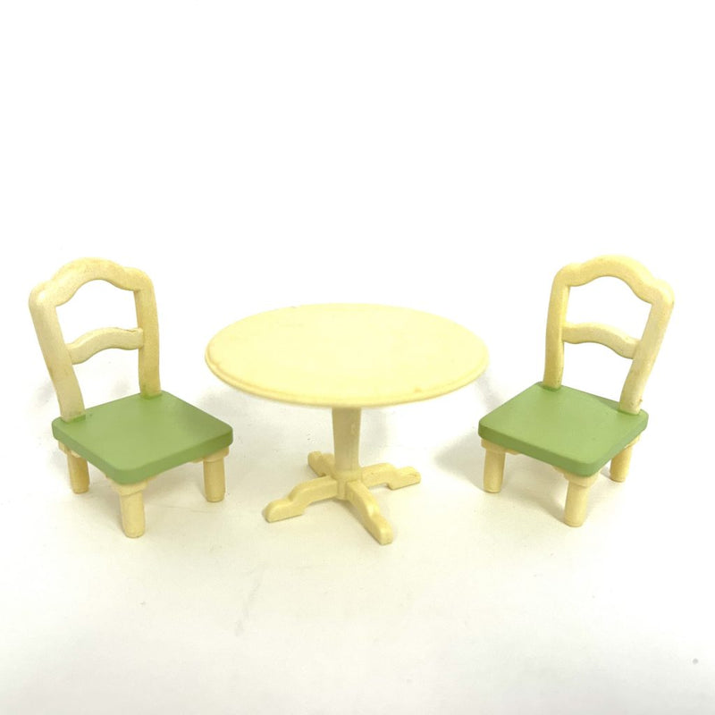 [Used] TABLE CHAIR SET Epoch Japan Sylvanian Families