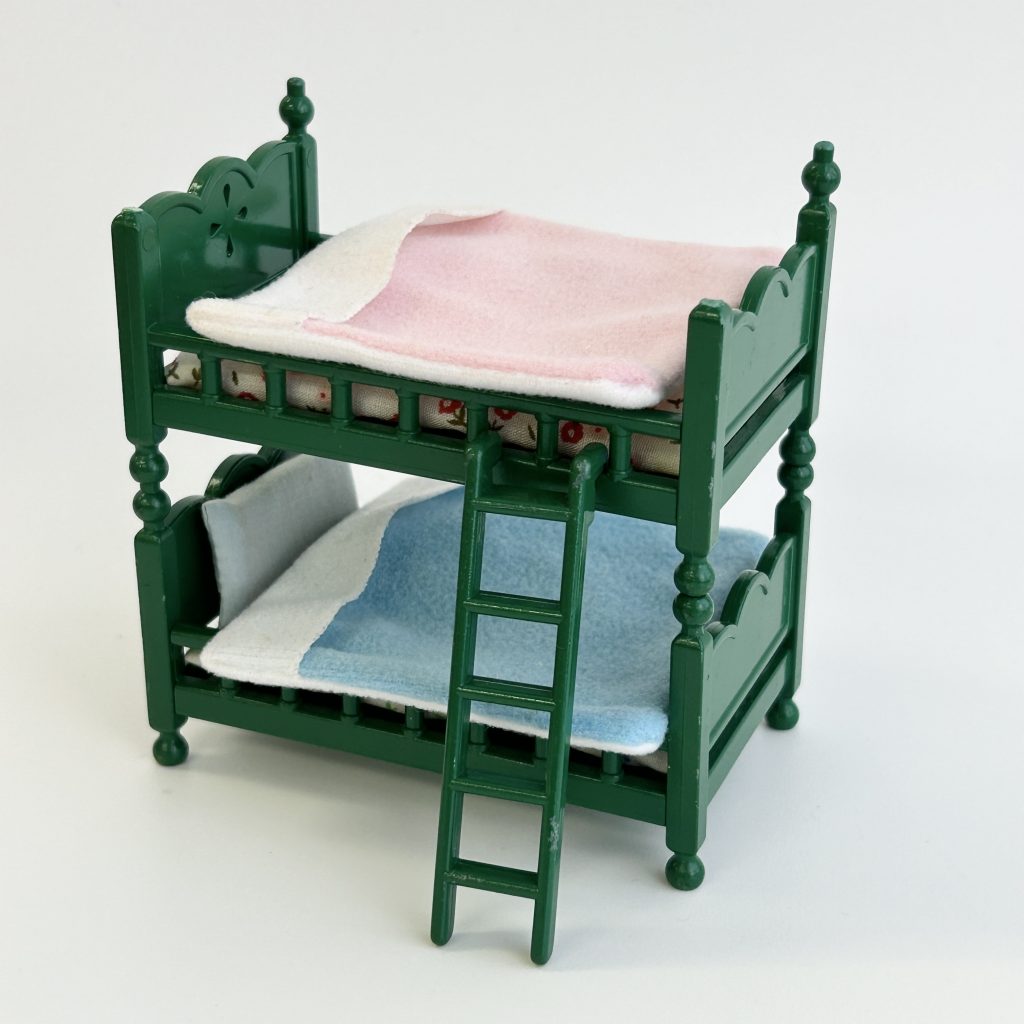 [used] Green Bunk Bed Sylvanian Families Calico Critters