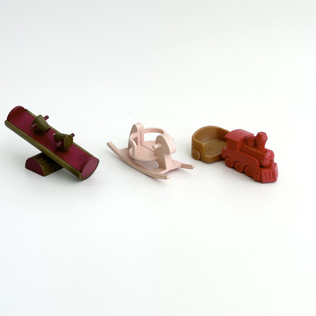 [used] Baby's Toy Set Sylvanian Families Calico Critters