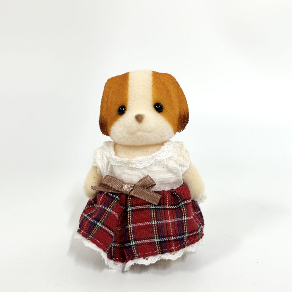 [used] Chiffon Dog Girl Sylvanian Families Calico Critters