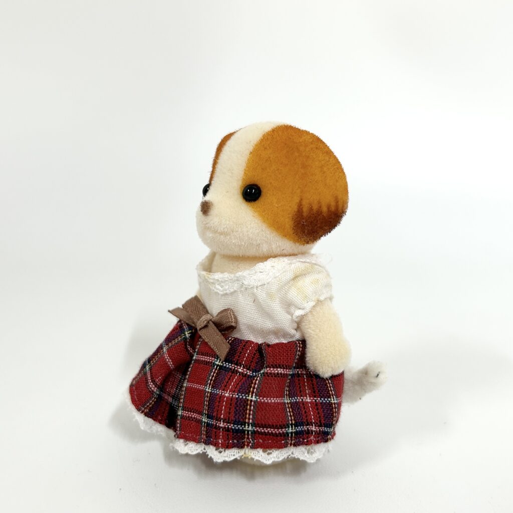 [used] Chiffon Dog Girl Sylvanian Families Calico Critters