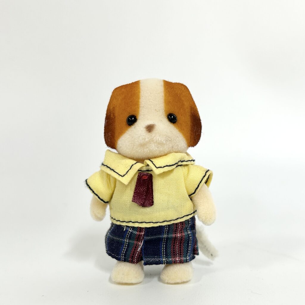 [used] Chiffon Dog Boy Sylvanian Families Calico Critters