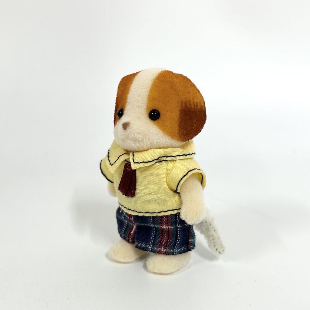 [used] Chiffon Dog Boy Sylvanian Families Calico Critters