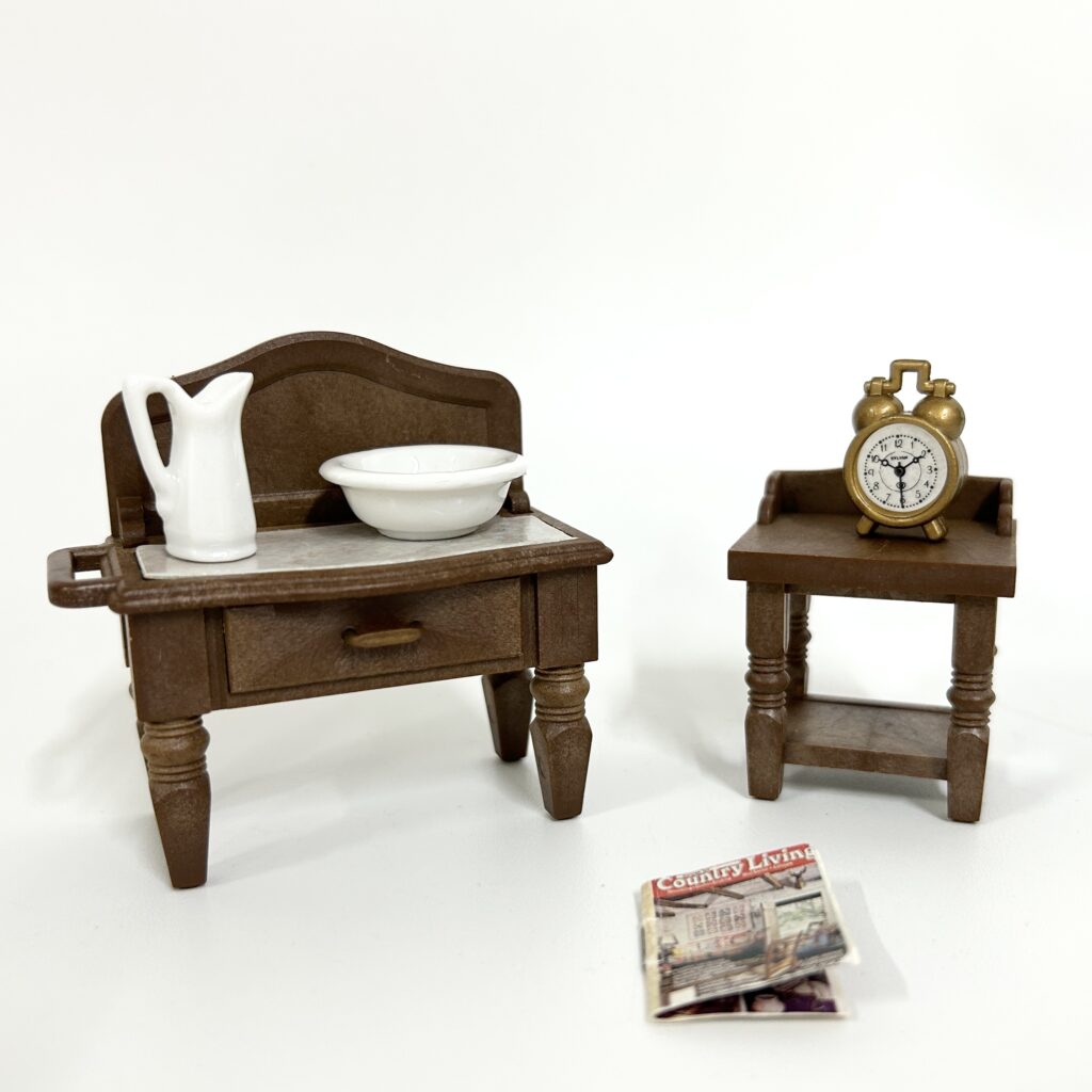 [used] Urban Life Bedside Table Set A-22 Sylvanian Families Calico Critters