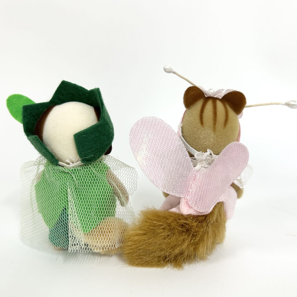 [used] Vintage 15th Anniversary Carnival Fairy Set 1999 C-03 Sylvanian Families Calico Critters