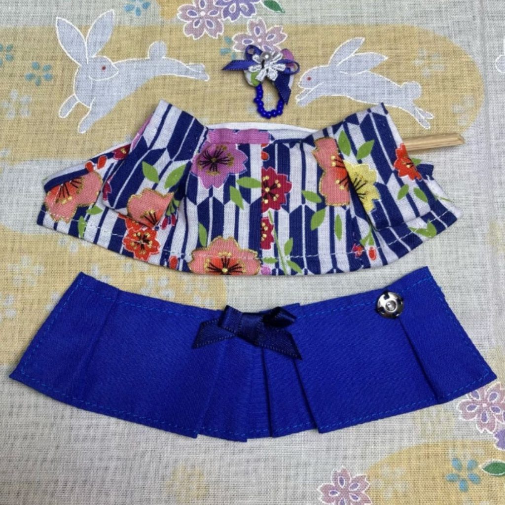 HANDMADE BLUE HAKAMA FOR MOTHER Epoch Japan Does not apply