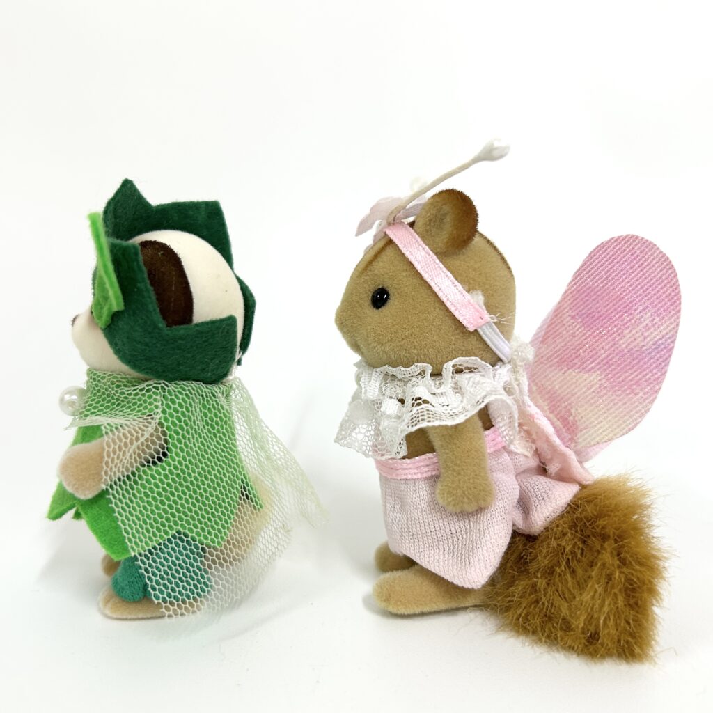 [used] Vintage 15th Anniversary Carnival Fairy Set 1999 C-03 Sylvanian Families Calico Critters