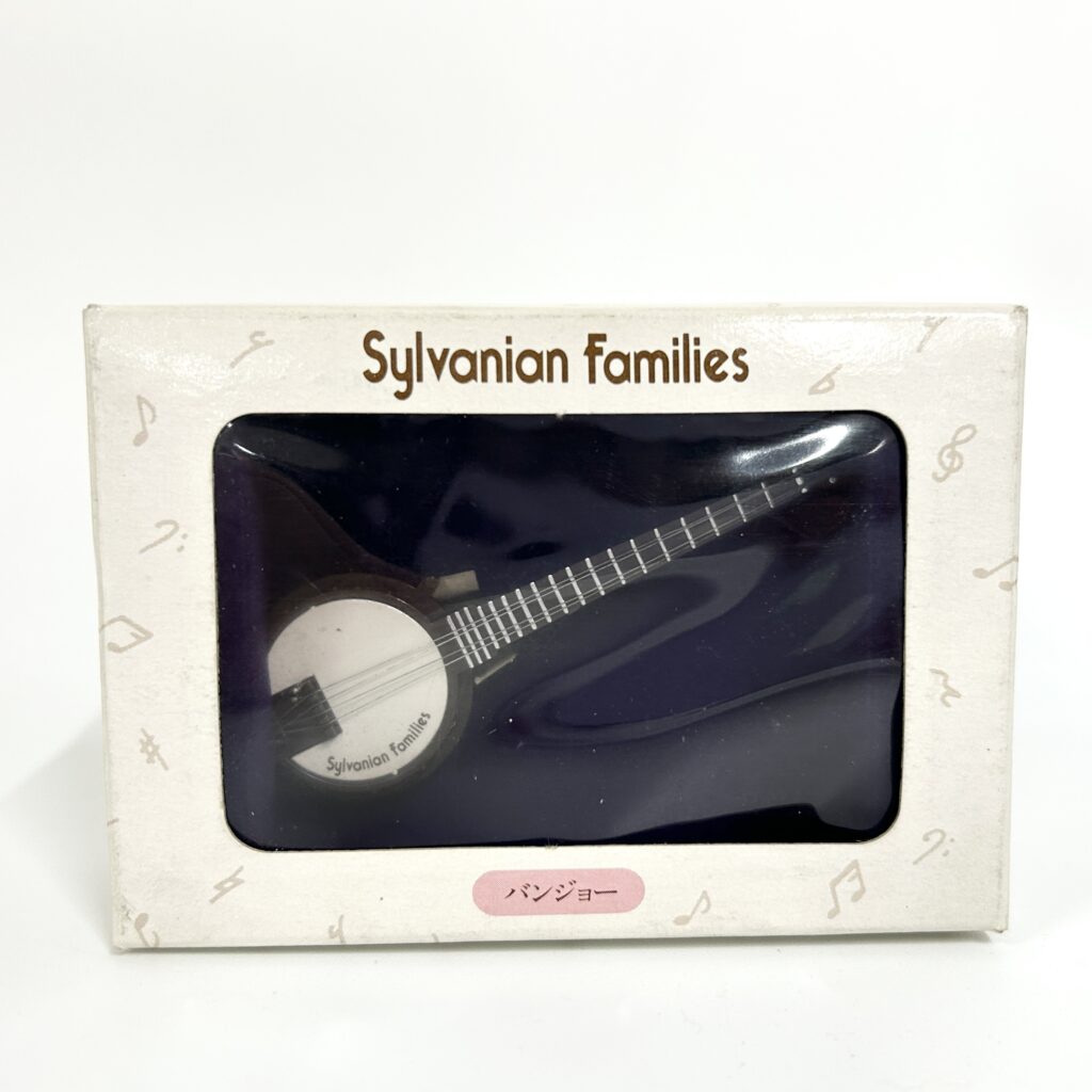 [used] Vintage Music Instrument Banjo 1986 GA-02 Sylvanian Families Calico Critters