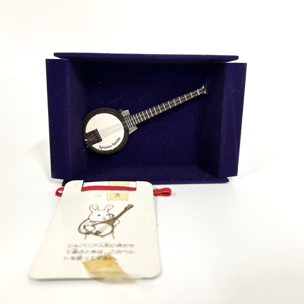 [used] Vintage Music Instrument Banjo 1986 GA-02 Sylvanian Families Calico Critters