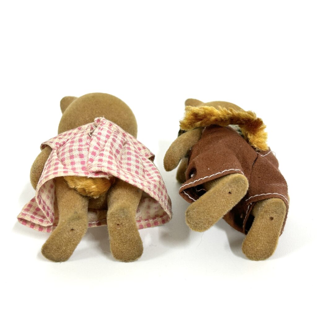[used] Vintage Fox Mother Father Sylvanian Families Calico Critters