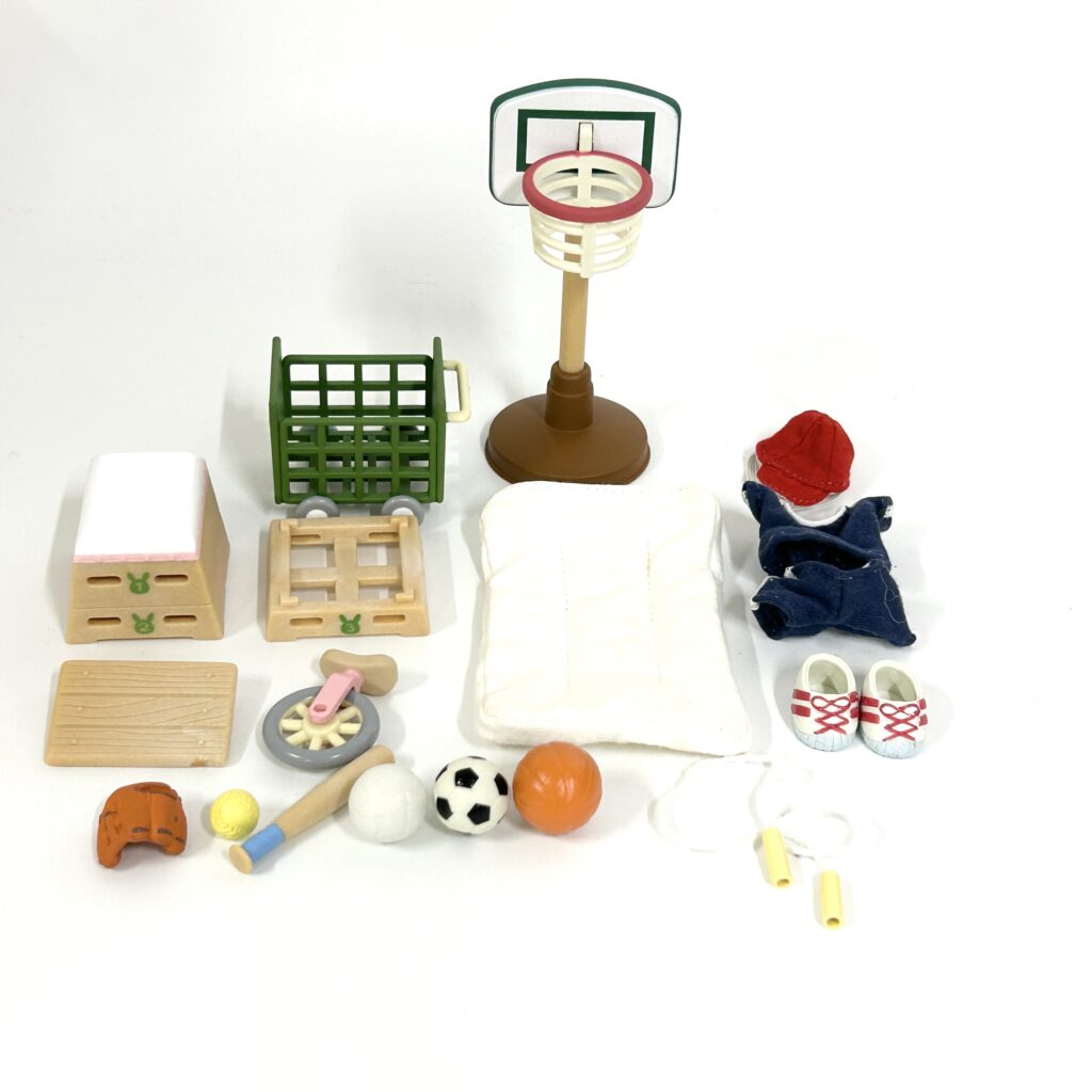 [used] Gymnastics Set S-35 Sylvanian Families Calico Critters