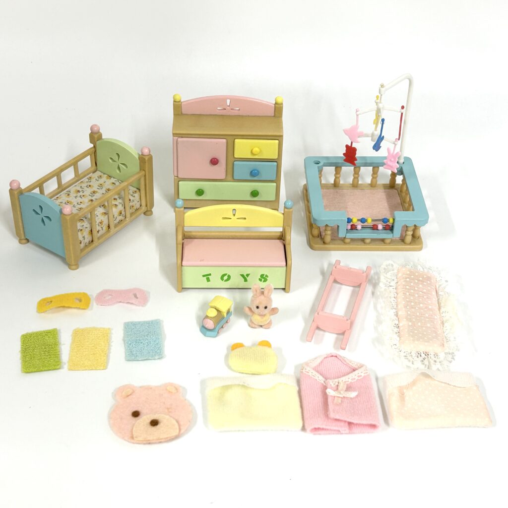 [used] Baby Bedroom Set SE-130 Sylvanian Families Calico Critters