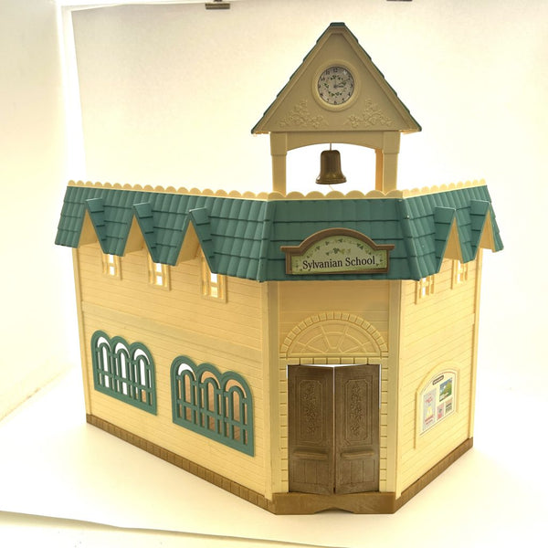 [Used] FOREST CLOCK TOWER SCHOOL Epoch Japan Sylvanian Families