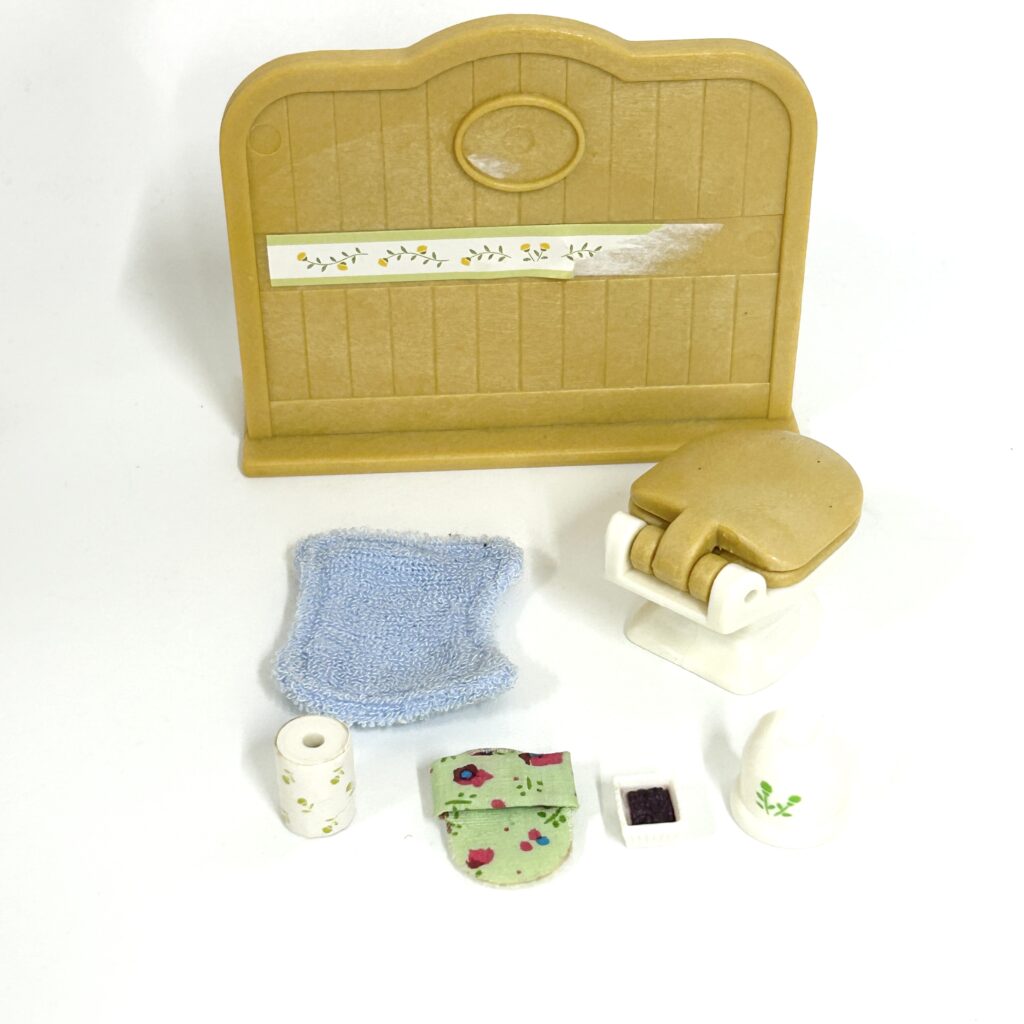[used] Toilet Set KA-606 Sylvanian Families Calico Critters