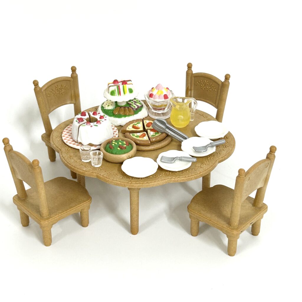 [used] Home Party Set KA-612 Sylvanian Families Calico Critters