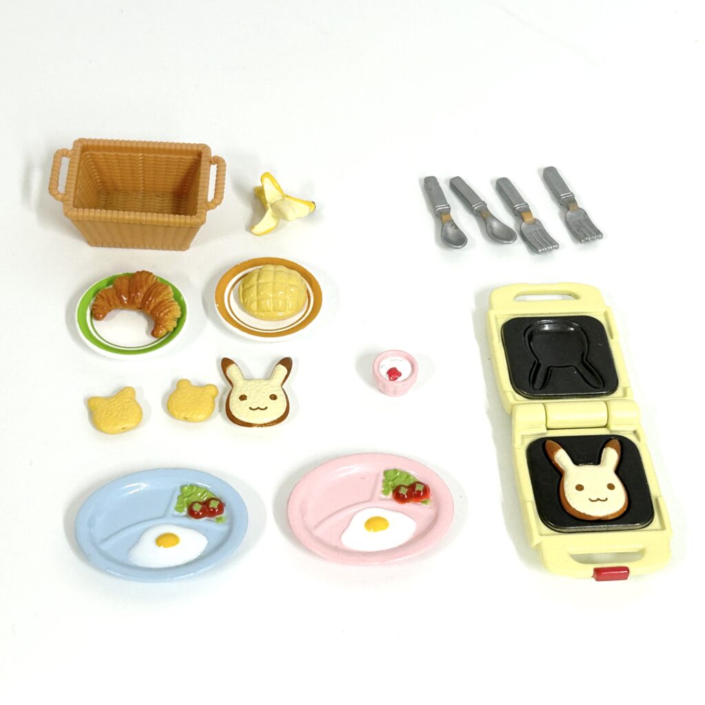 [used] Breakfast Set KA-414 Sylvanian Families Calico Critters